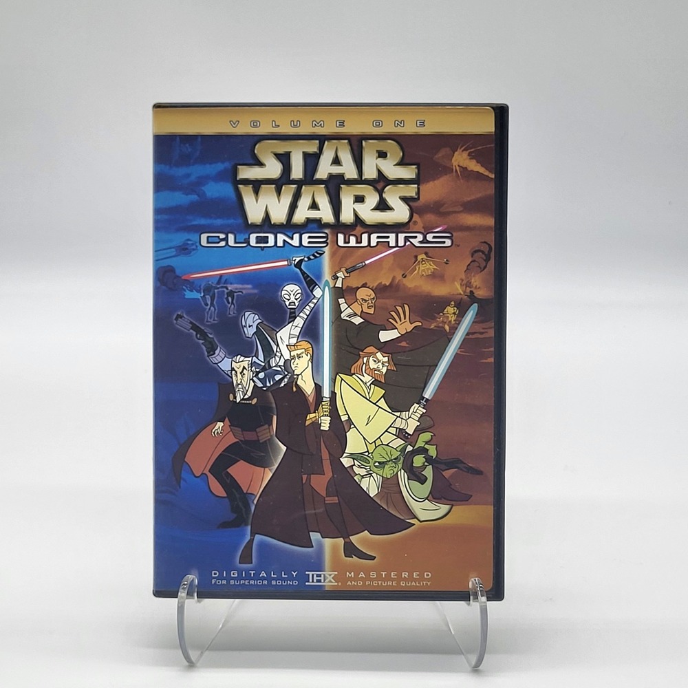 Star Wars Clone Wars DVD Lot Blue Harvest Animated Collection 3 Movies - Picture 4 of 6